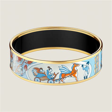 bracelet hermes cuir bleu|bracelet hermes exposition universelle.